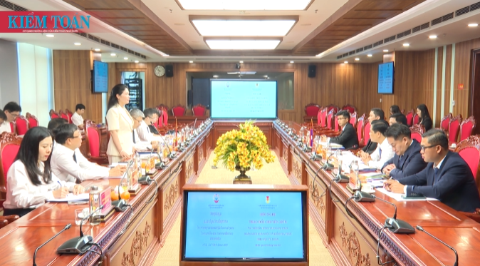 Kiểm toán nhà nước Việt Nam và Kiểm toán nhà nước Lào trao đổi chuyên môn